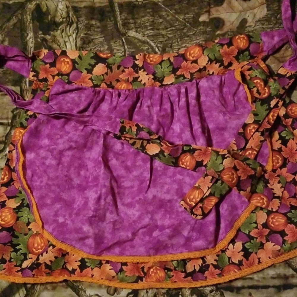 Handmade Halloween Apron